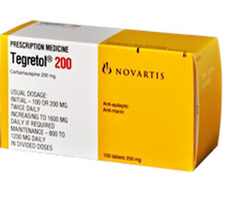 Tegretol (Carbamazepine) 200mg Tablets  x 1's